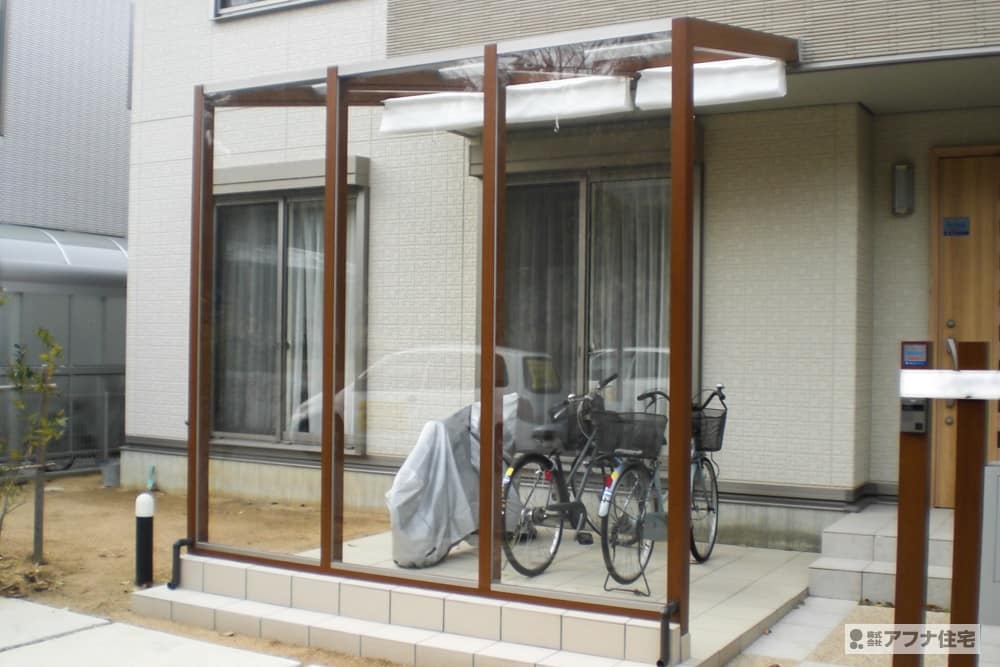 アフナ住宅｜1Fテラス工事