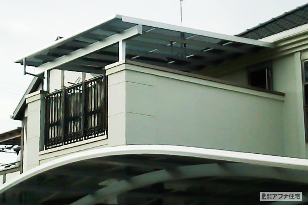 玉津町高津橋 K様カーポート・2Fテラス施工