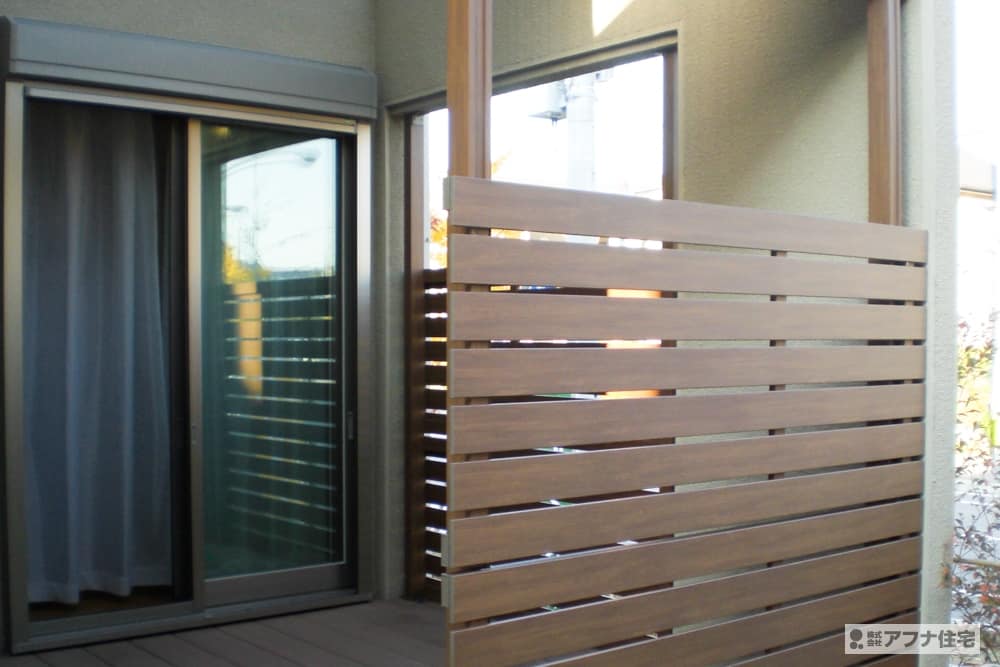 西区井吹台東町 I様1Fテラス・目隠しフェンス