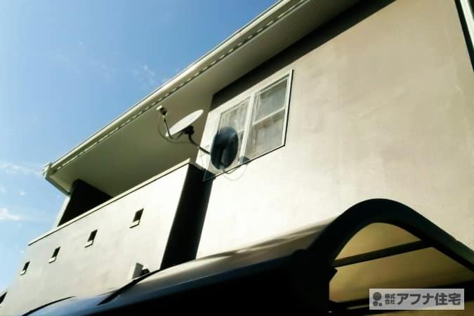 アフナ住宅｜外壁塗装施工事例