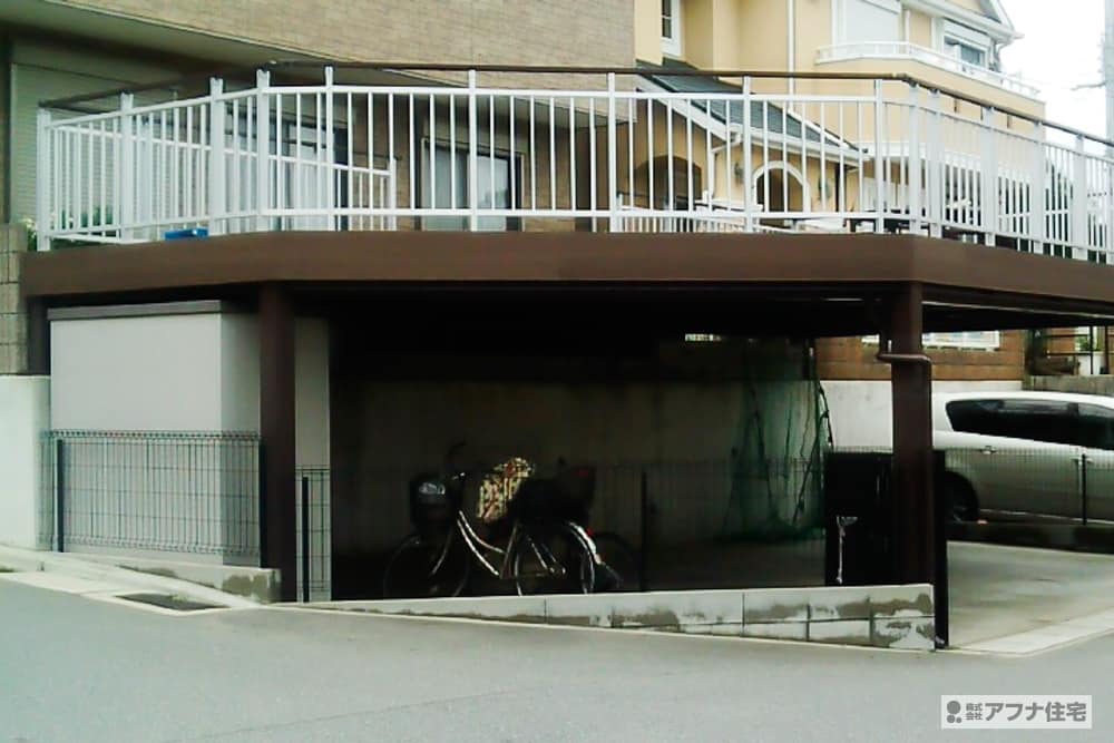 アフナ住宅｜ウッドデッキ工事