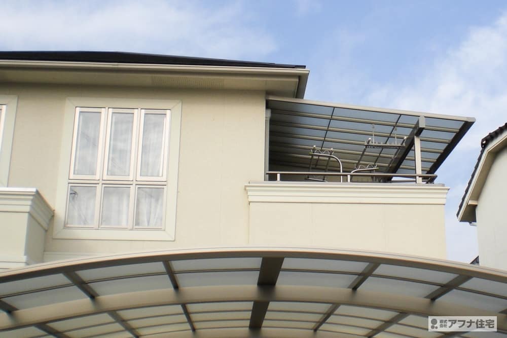 アフナ住宅｜2Fテラス施工事例