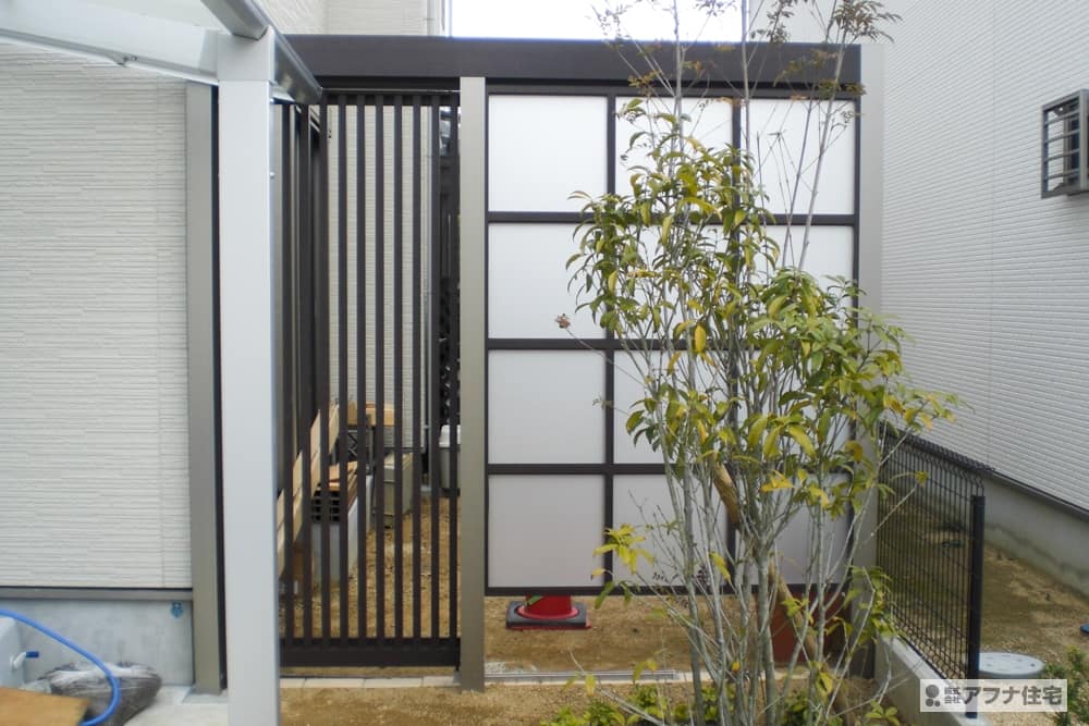 アフナ住宅｜フェンス工事