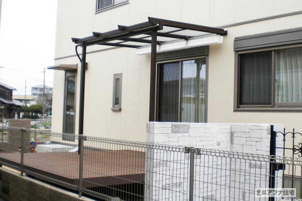 播磨町 M様ウッドデッキ・カーポート