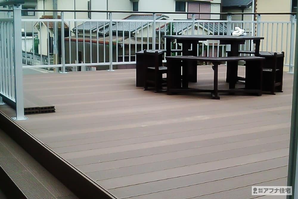 西区白水 M様ウッドデッキ