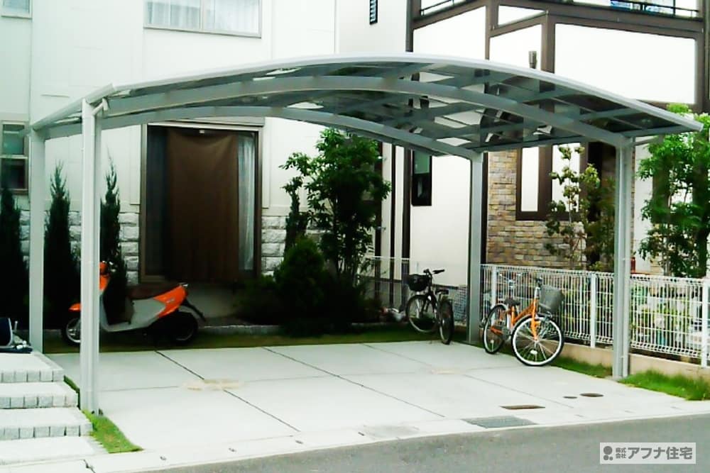 アフナ住宅｜カーポート工事