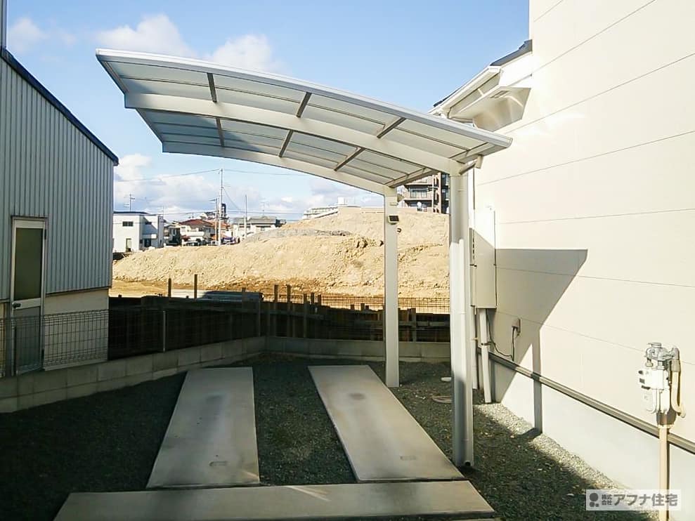  アフナ住宅｜ウッドデッキ・カーポート工事施工事例