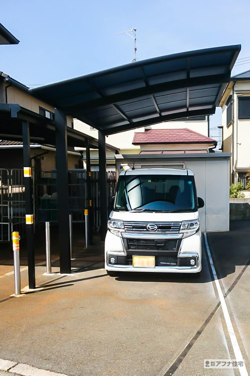 アフナ住宅｜カーポート設置工事施行事例