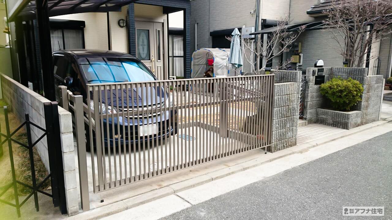 アフナ住宅｜外壁塗装・屋根塗装・玄関ドアリフォーム工事施工事例