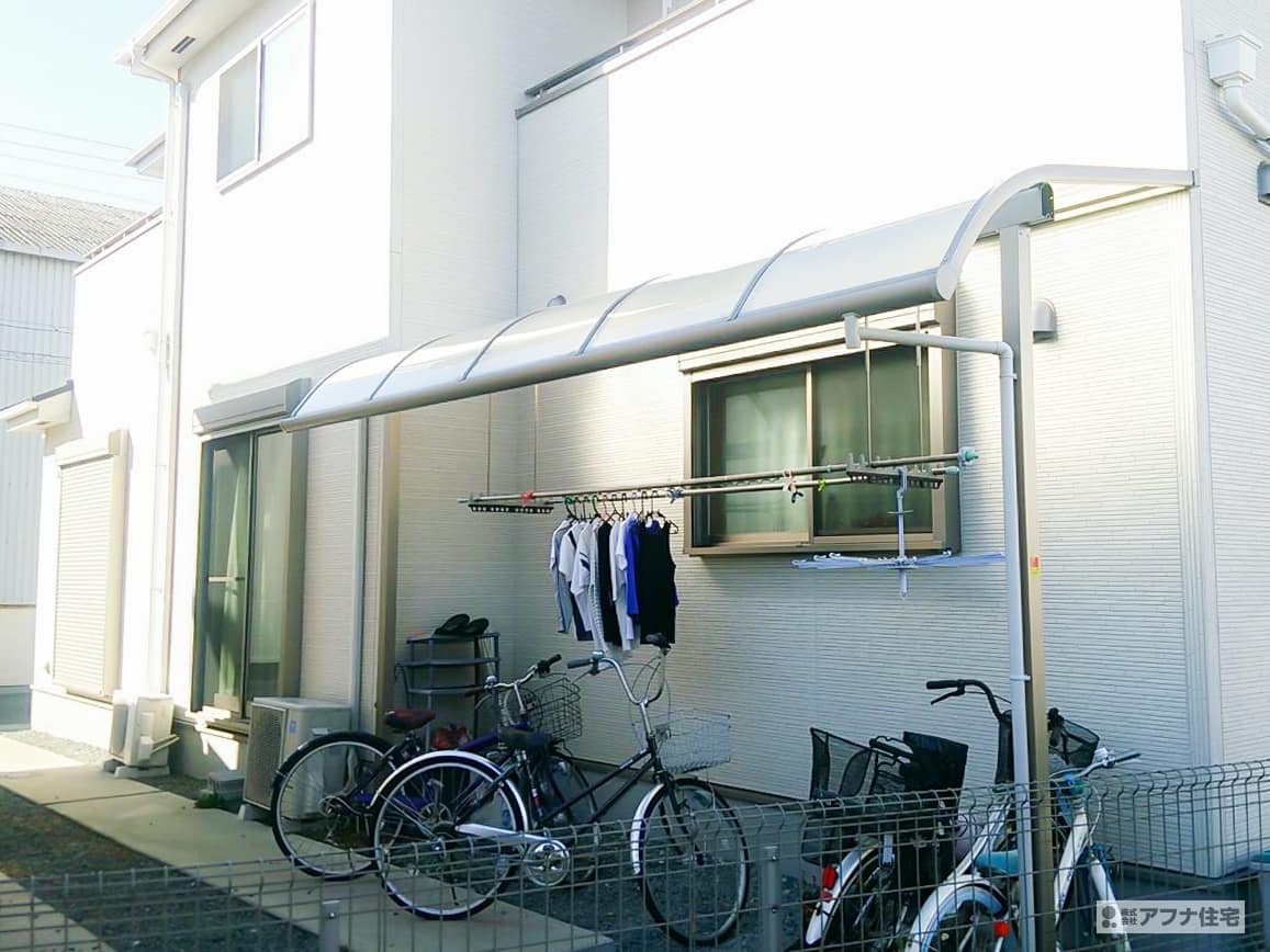 アフナ住宅｜太陽光発電・オール電化・１階テラス取り付け工事事例