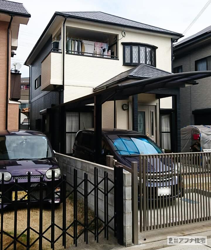 アフナ住宅｜外壁塗装・屋根塗装・玄関ドアリフォーム工事施工事例