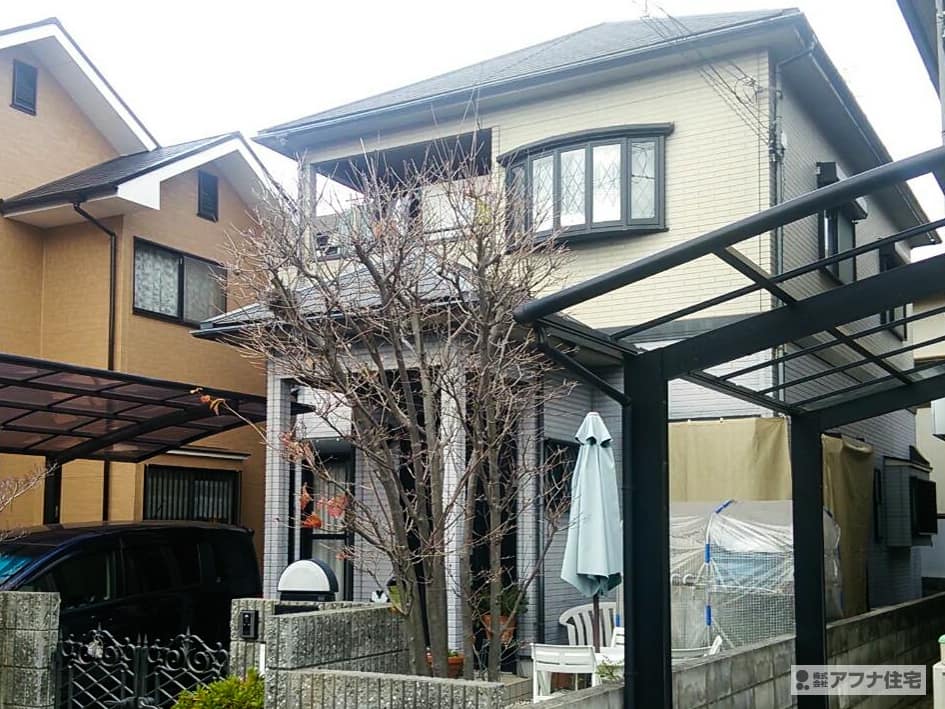 アフナ住宅｜外壁塗装・屋根塗装・玄関ドアリフォーム工事施工前