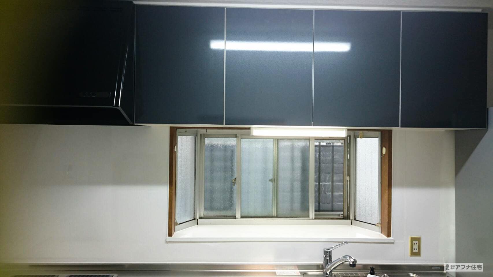 アフナ住宅|システムキッチン入れ替え・オール電化・浴室乾燥暖房機取付工事施行事例写真