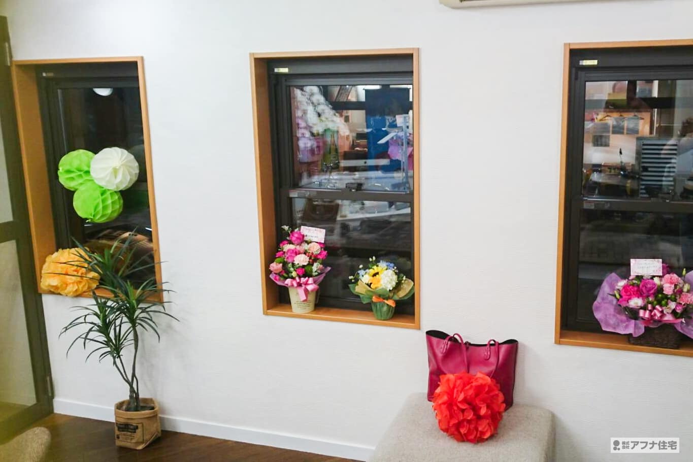 アフナ住宅|西明石駅前ネイルサロン　エレガンスレイ様店舗リフォーム施工事例写真