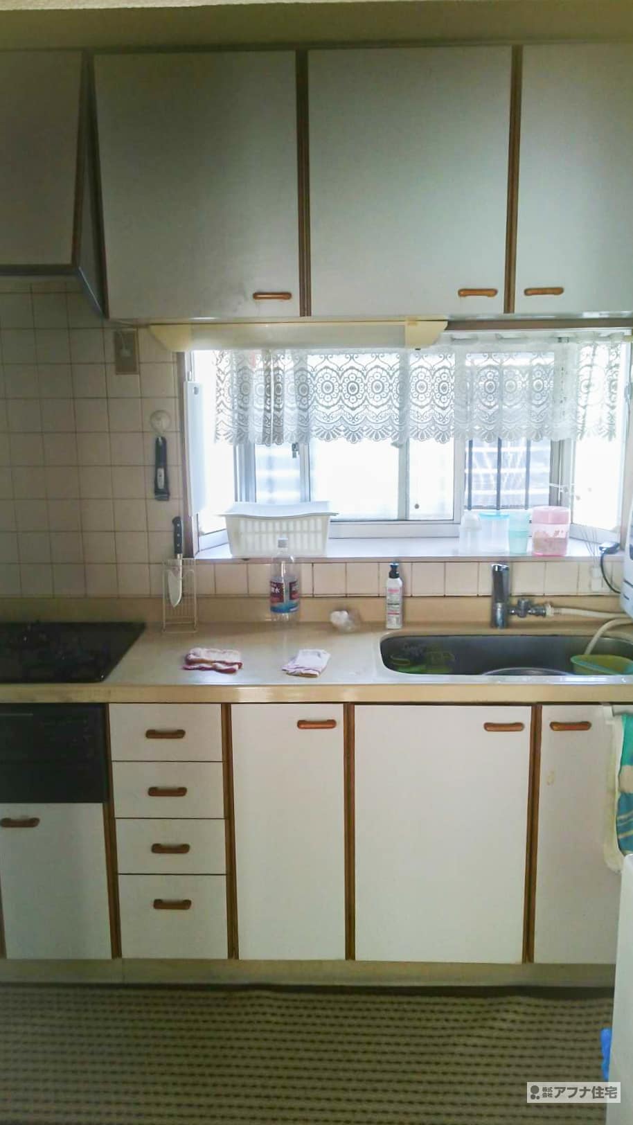 アフナ住宅|システムキッチン入れ替え・オール電化・浴室乾燥暖房機取付工事施行前写真