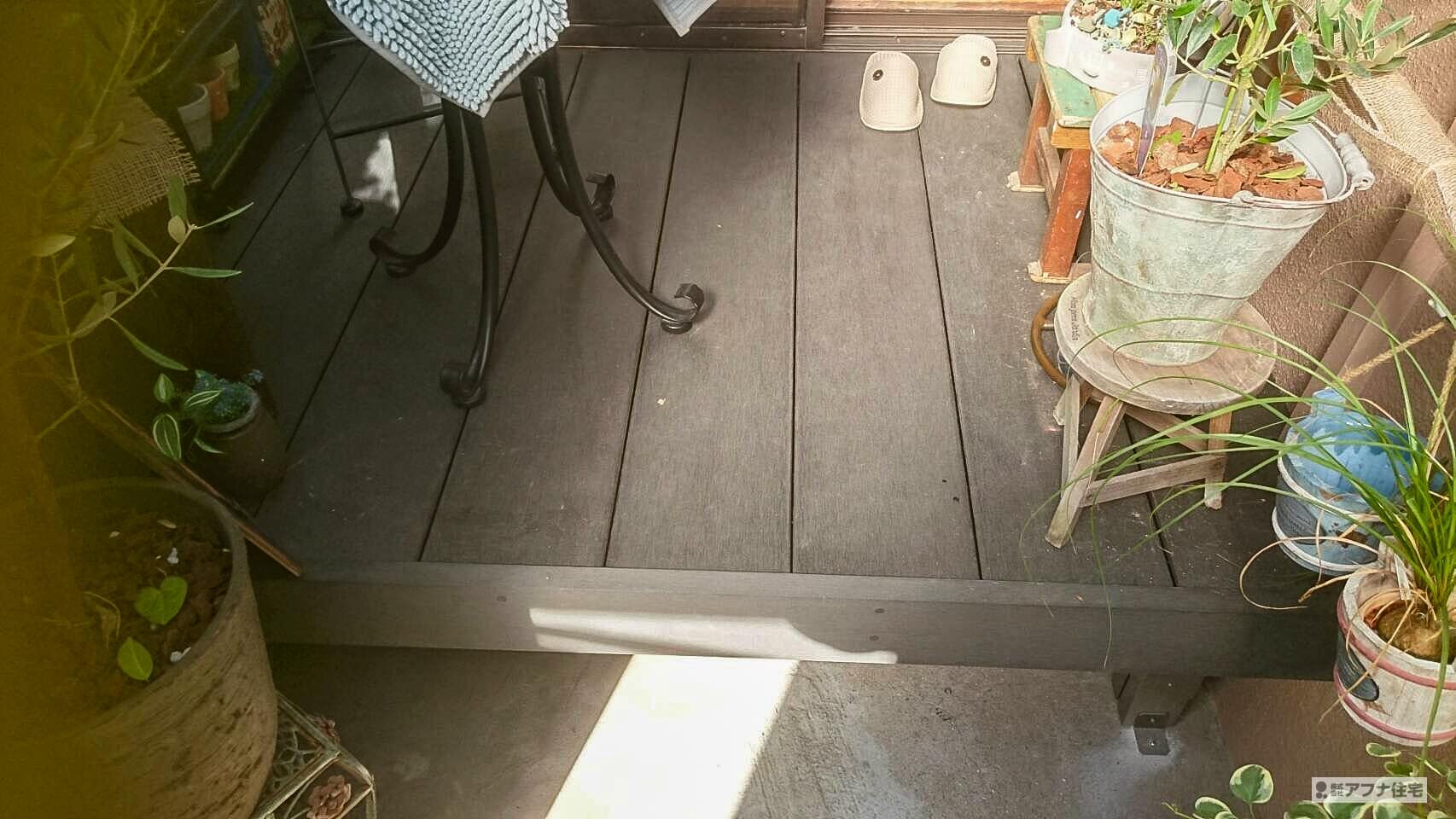 アフナ住宅|ウッドデッキ・テラス取り付け工事施工事例