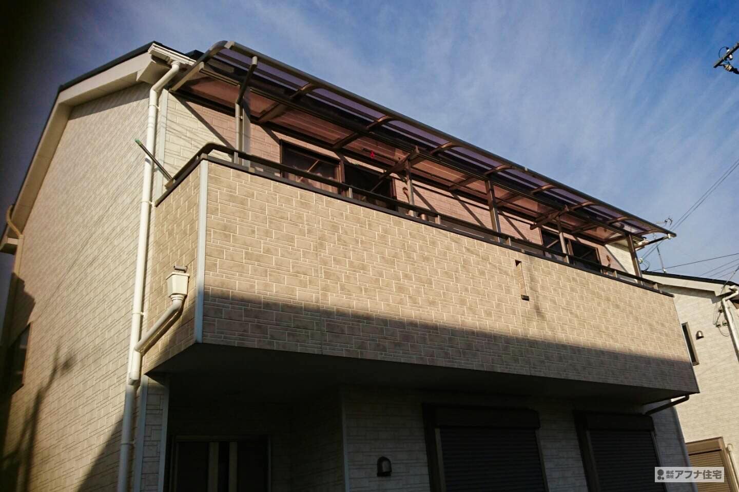 播磨町古田 F様二階ベランダテラス取り付け工事