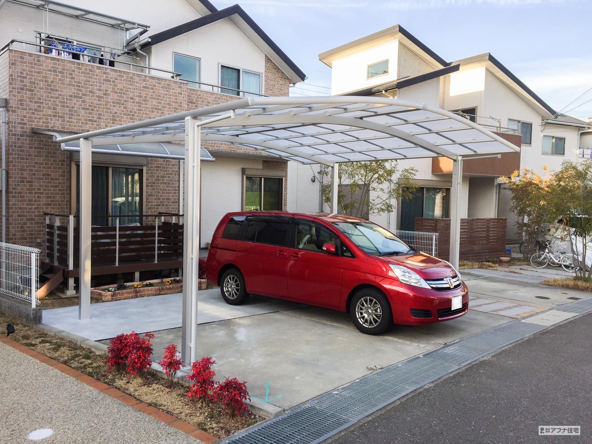 西区井吹台東町 S様カーポート工事