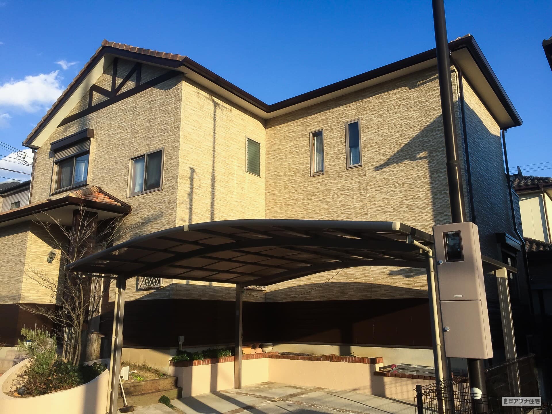 アフナ住宅|外壁UVクリア塗装・オール電化工事施工事例写真