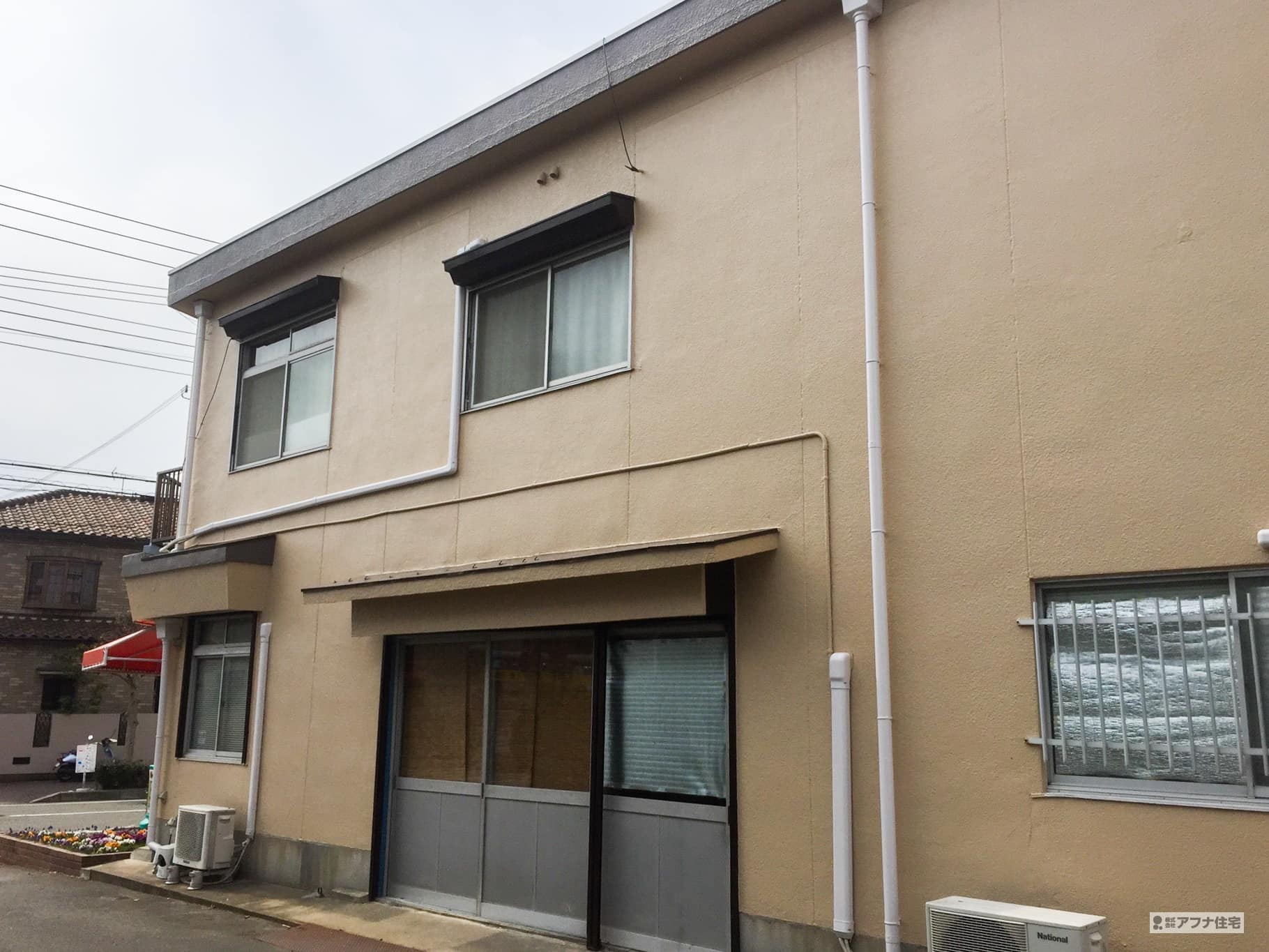 外壁塗装・屋上防水・ガルバリウム鋼板壁工事事例写真|アフナ住宅