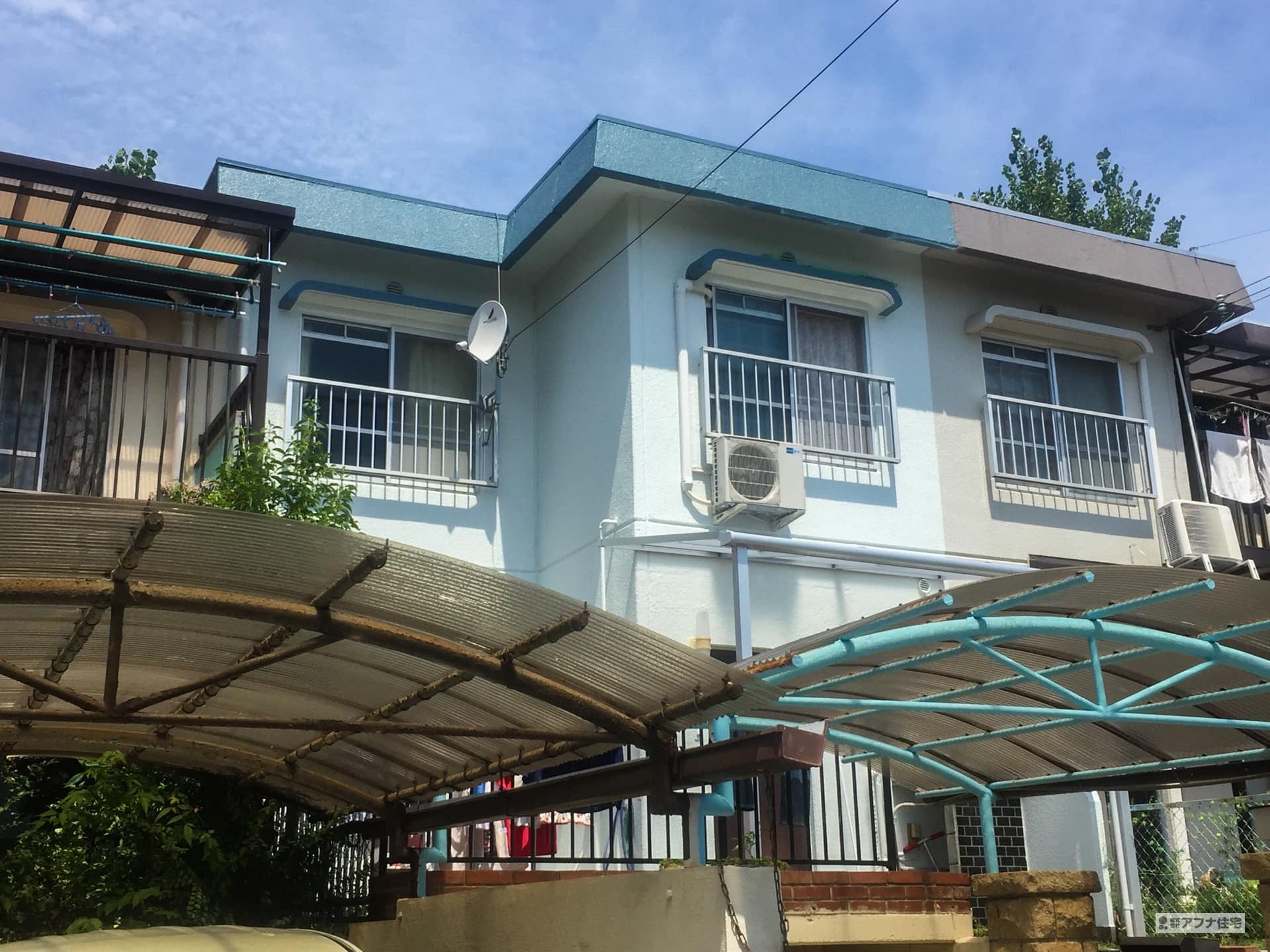 外壁塗装・玄関ポーチ取替工事施工事例|アフナ住宅