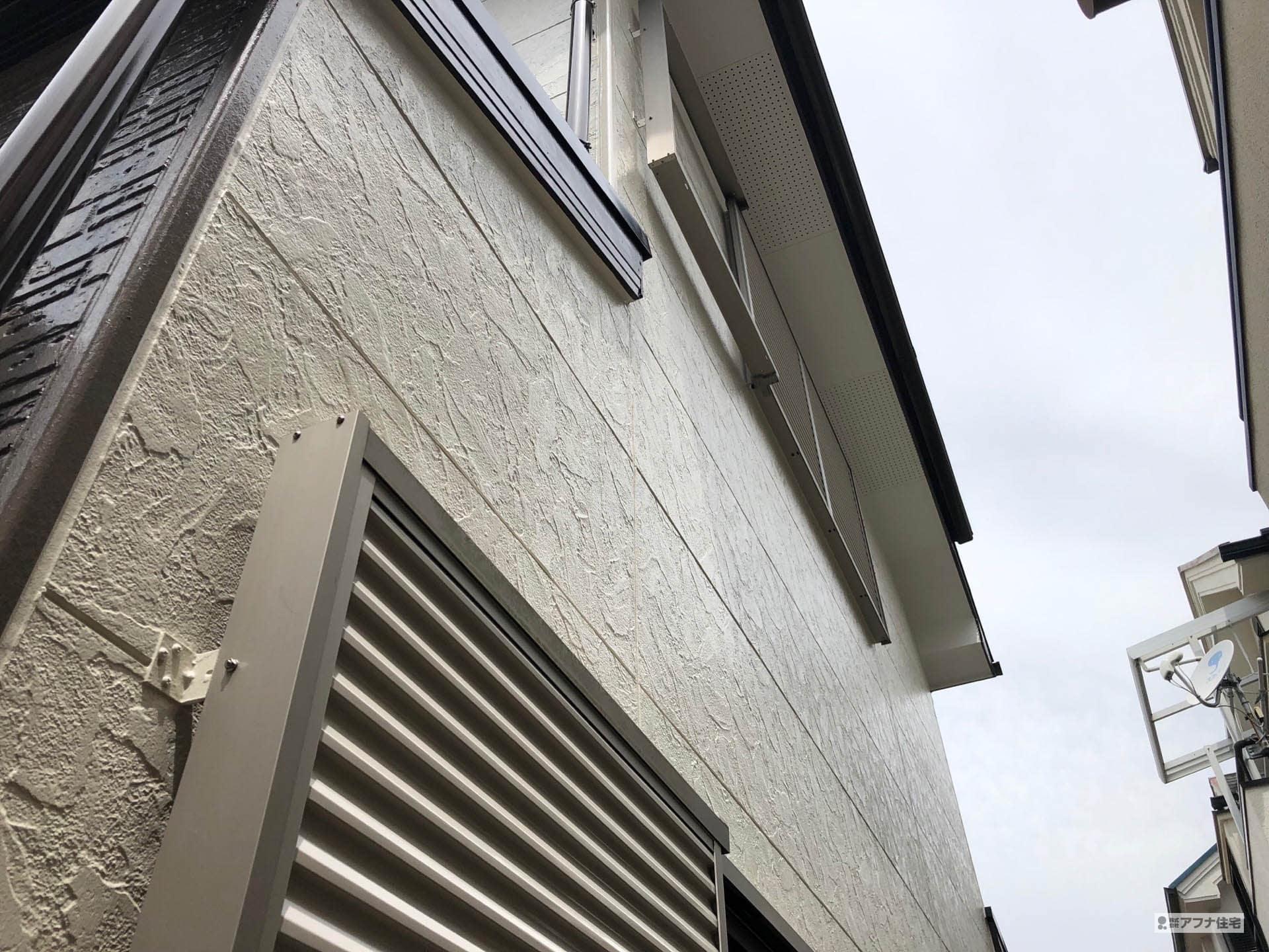 外壁塗装・屋根塗装工事施工事例写真|アフナ住宅