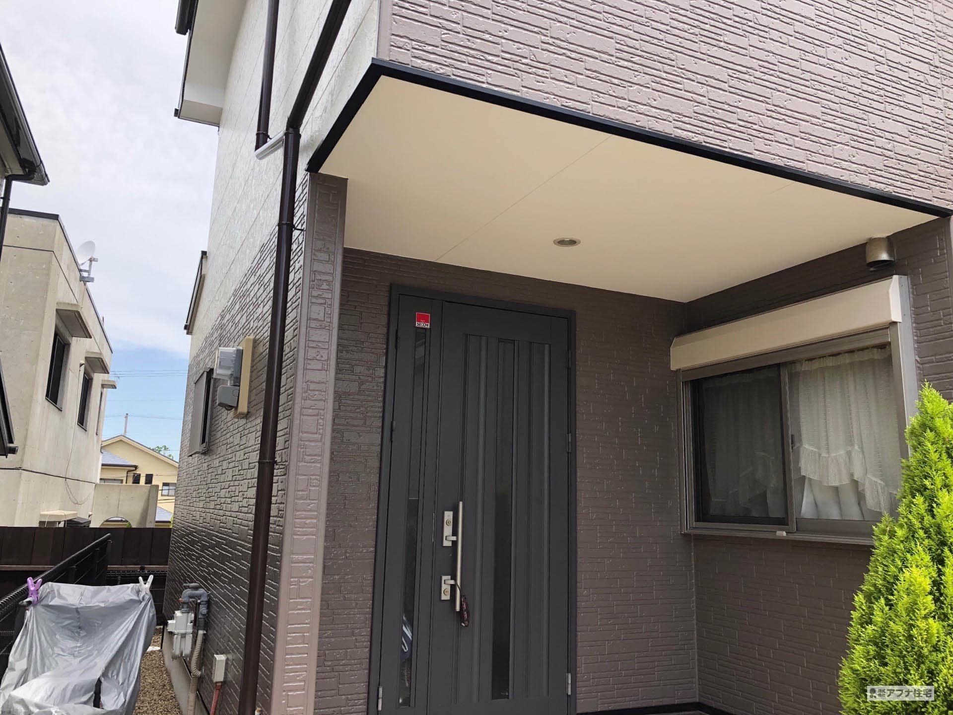 外壁塗装・屋根塗装工事施工事例写真|アフナ住宅