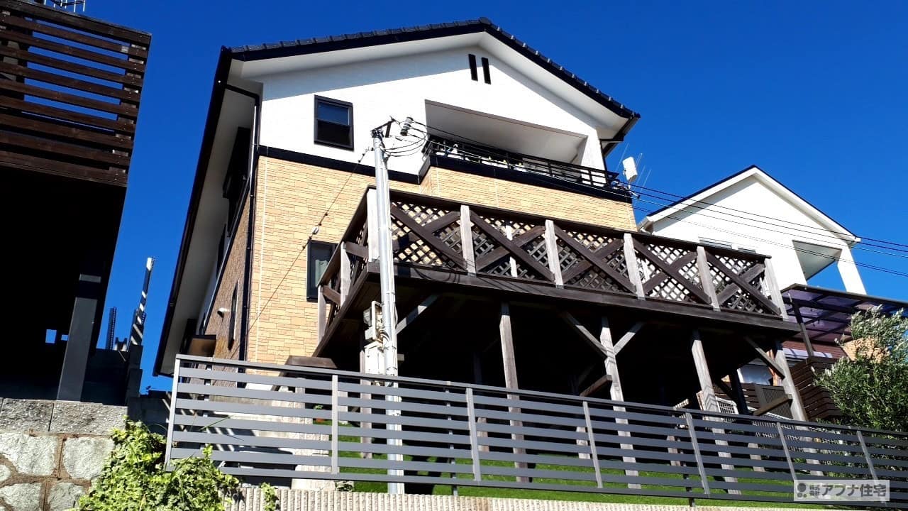 外壁塗装工事・屋根塗装工事施工事例|アフナ住宅