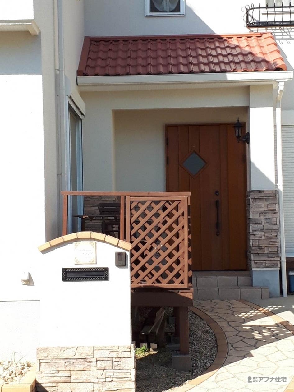 外壁塗装工事・屋根塗装工事施工事例写真|アフナ住宅