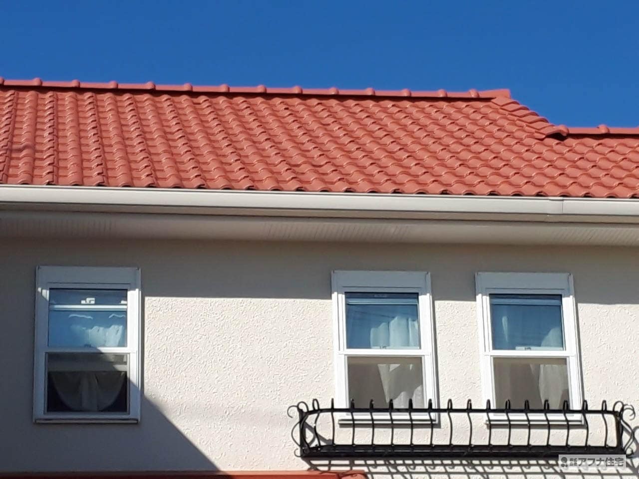 外壁塗装工事・屋根塗装工事施工事例写真|アフナ住宅